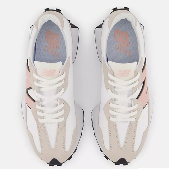 New Balance 327 Womens White Sneaker Shoes Size 7.5 - Picture 11 of 14